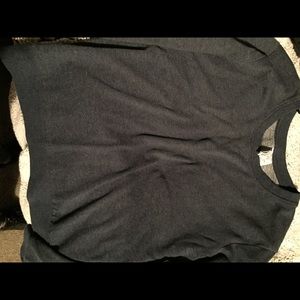 Navy blue sweatshirt in medium